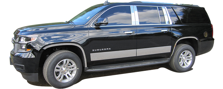 Chevrolet Suburban Chrome Fuel Door Trim