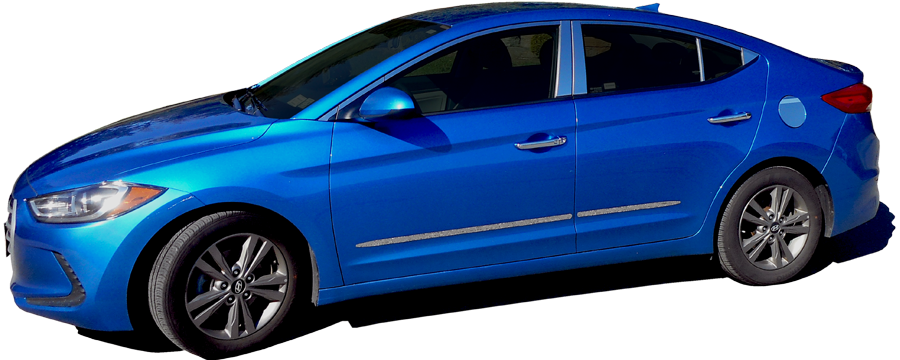 Hyundai Elantra Sedan Chrome Door Handle Covers