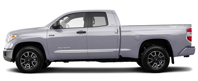 Toyota Tundra Double Cab Chrome Lower Door Moldings