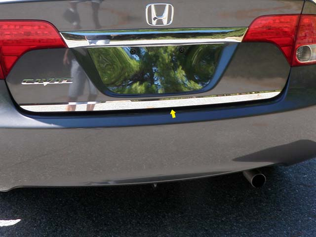Honda Civic Sedan Chrome Rear Deck Trim