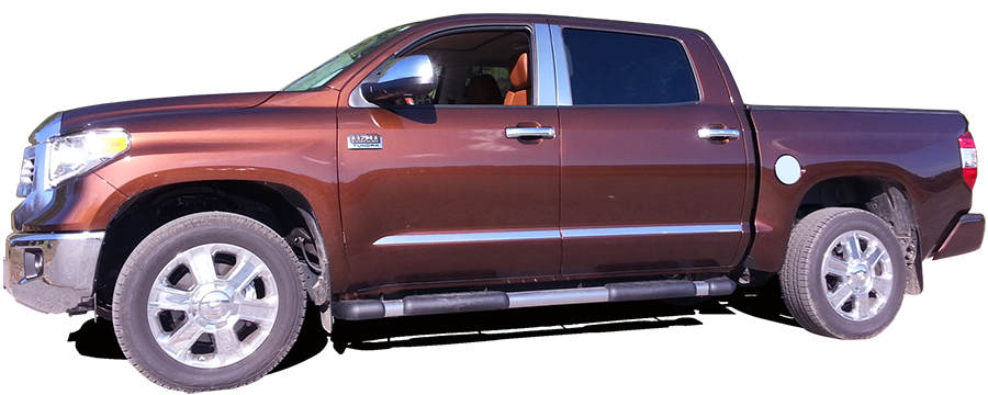 Toyota Tundra Chrome Door Molding Insert Trim