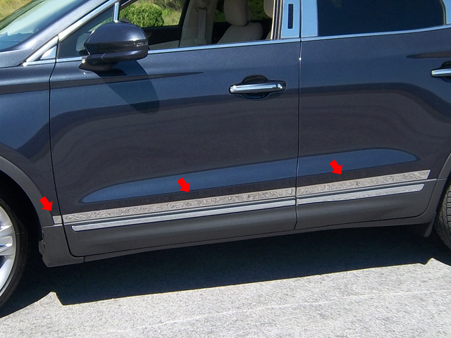 Lincoln MKC Chrome Lower Side Accent Trim