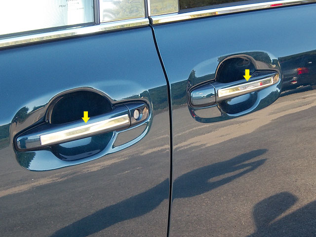 Toyota Sienna Chrome Door Handle Accent Trim