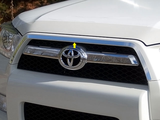 Toyota 4Runner Chrome Front Bumper Trim