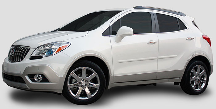 Buick Encore Painted Body Side Moldings