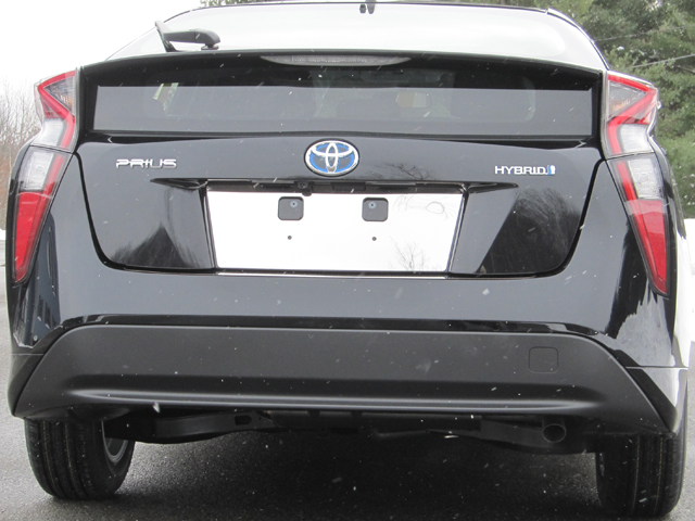 Toyota Prius Chrome License Plate Bezel