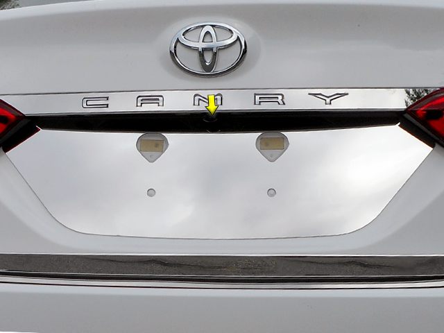 Toyota Camry Chrome License Plate Bezel