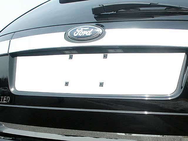 Ford Edge Chrome License Plate Bezel