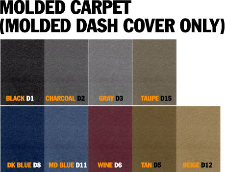 carpet dash covers