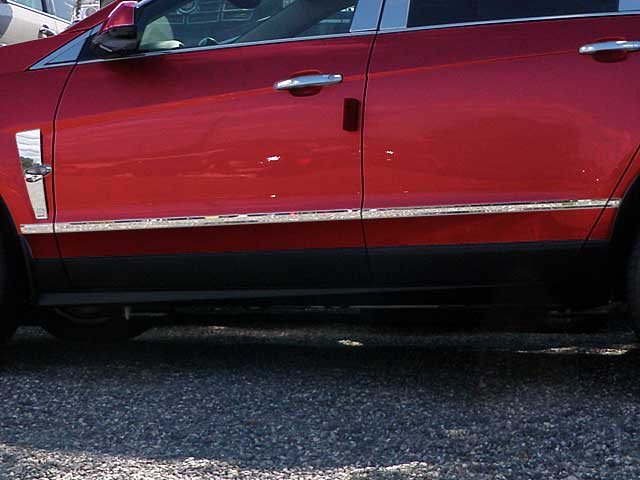 Cadillac SRX Chrome Door Molding Insert Trim