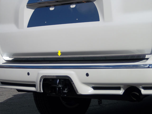 Toyota 4Runner Chrome Tailgate Deck Trim