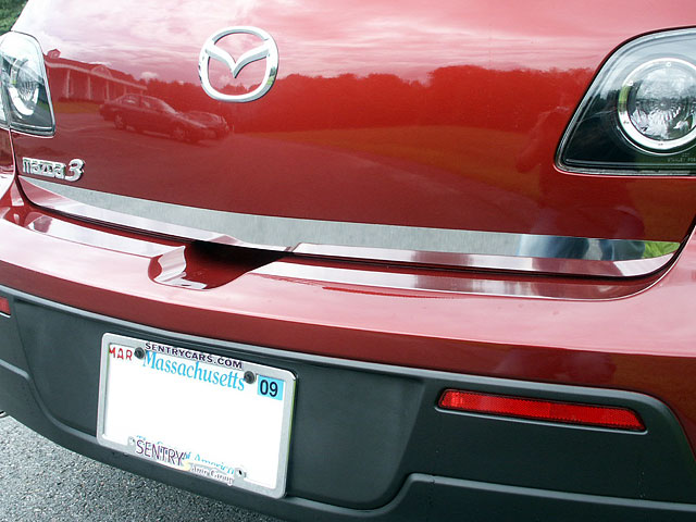 Mazda 3 Hatchback Chrome Trunk Lid Trim
