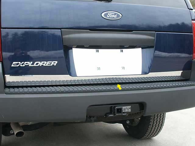 Ford Explorer Chrome Rear Deck Trim