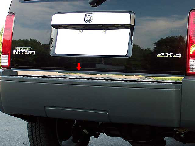 Dodge Nitro Chrome Rear Deck Trim