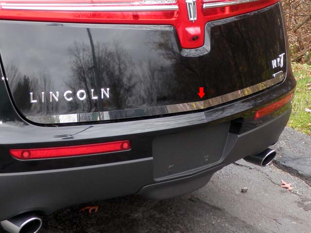 Lincoln MKT Chrome Tailgate Trim
