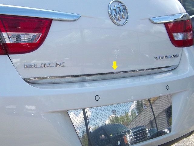 Buick Verano Chrome Trunk Lid Trim