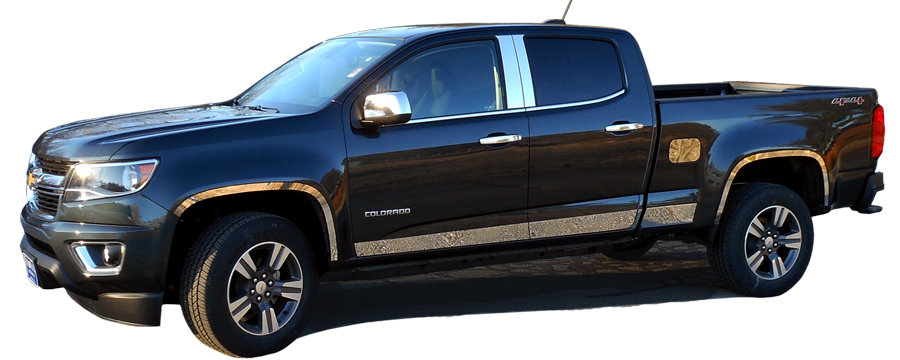 Chevrolet Colorado Chrome Fuel Door Trim