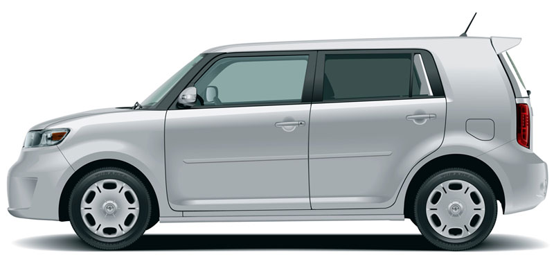 Scion XB Painted Body Side Moldings