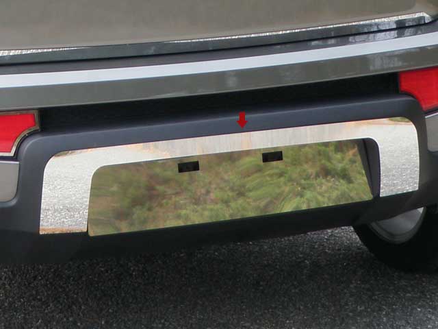 Kia Soul Chrome License Plate Surround