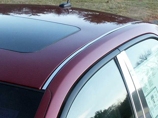 Cadillac CTS Chrome Roof Insert Trim