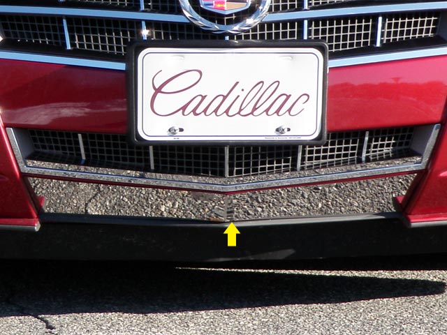 Cadillac CTS Sport Wagon Chrome Lower Grille Accent