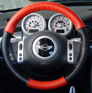 15 Diameter Car Auto Steering Wheel Cover Genuine Leather for GMC