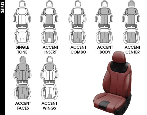 Hyundai Palisade Katzkin Leather Seat Upholstery (7 passenger