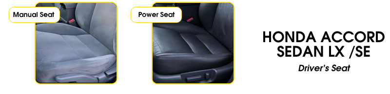 Honda Accord LX SE Driver's Seat