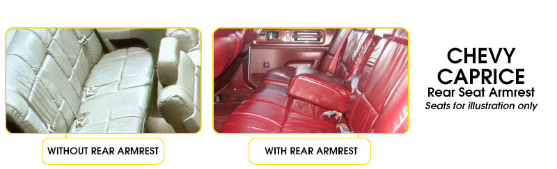 Chevy Caprice Back Seat
