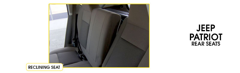 Jeep Patriot Reclining RearSeat