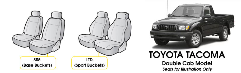 Toyota Tacoma Double Cab Seating 95