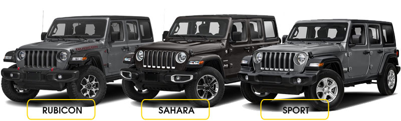Jeep Rubicon / Jeep Sahara / Jeep Sport