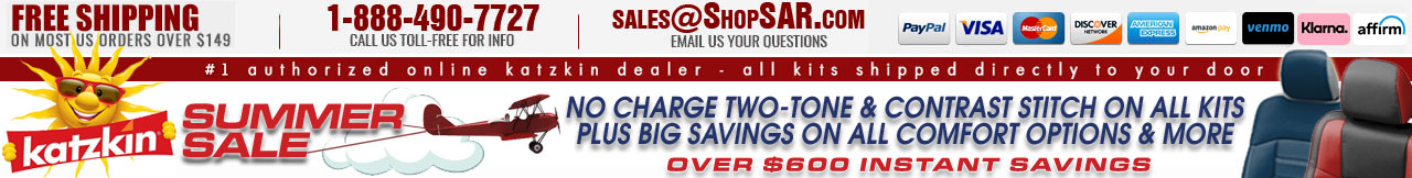 Free Shipping | Katzkin Sales | Katzkin Coupons | ShopSAR