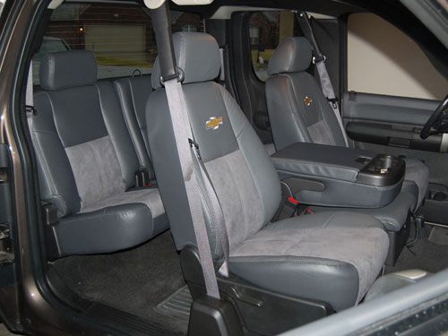 Chevy Silverado with Katzkin Leather