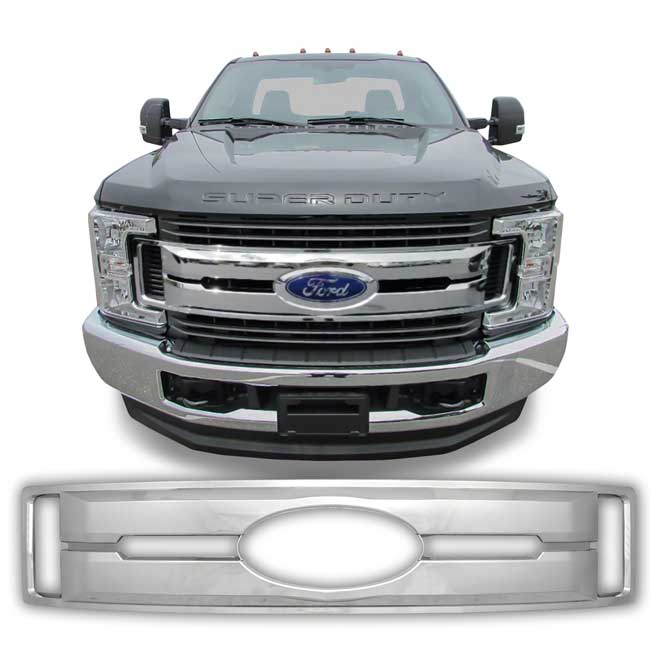 Ford Super Duty Chrome Grille Overlay
