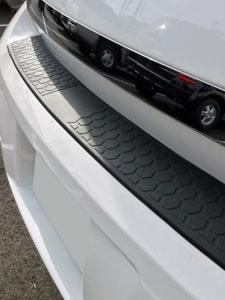 1X Car Rear Guard Bumper Scratch 4X Door Scuff Sill Cover Panel Step Protector 