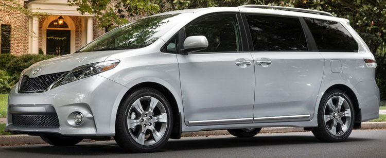 Toyota Sienna Chrome Lower Door Moldings
