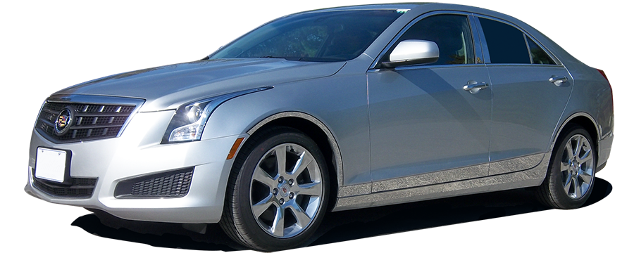 Cadillac ATS Chrome Pillar Post Trim