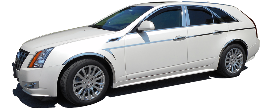 Cadillac CTS Sports Wagon Chrome Window Trim Package