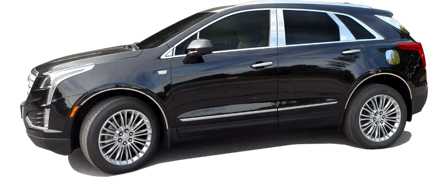 Cadillac XT5 Chrome Trim Fuel Door Trim,