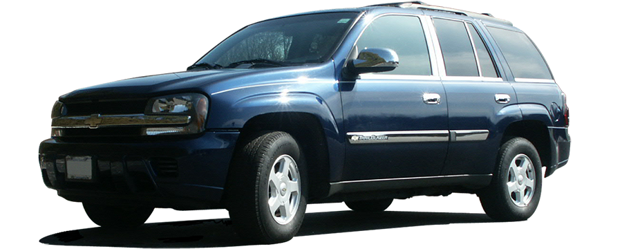 Chevrolet Trailblazer Chrome Window Sill Trim Package