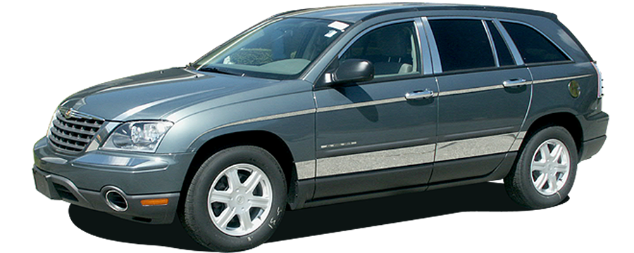 Chrysler Pacifica Chrome Fuel Door Trim