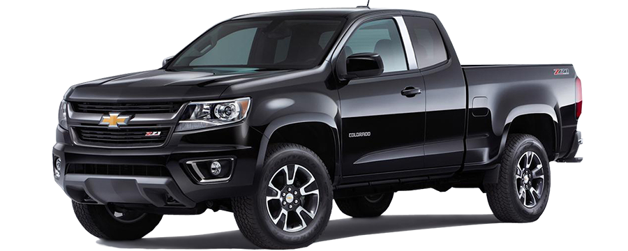 Chevrolet Colorado Extended Cab Chrome Pillar Post Trim