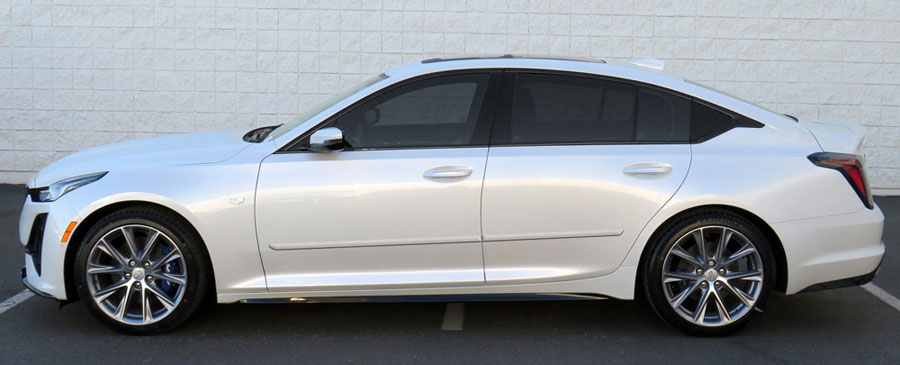 Cadillac CT5 Painted Body Side Moldings