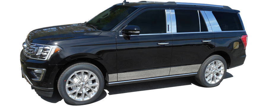 Ford Expedition Chrome Fuel Door Trim