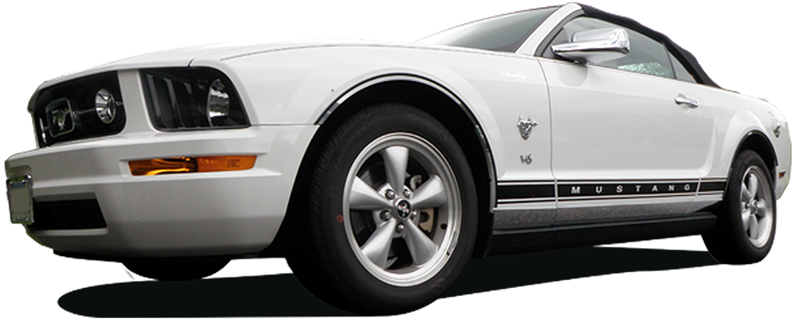 Ford Mustang / Mustang GT Chrome Mirror Covers