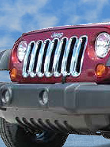 Jeep Chrome Grille Inserts