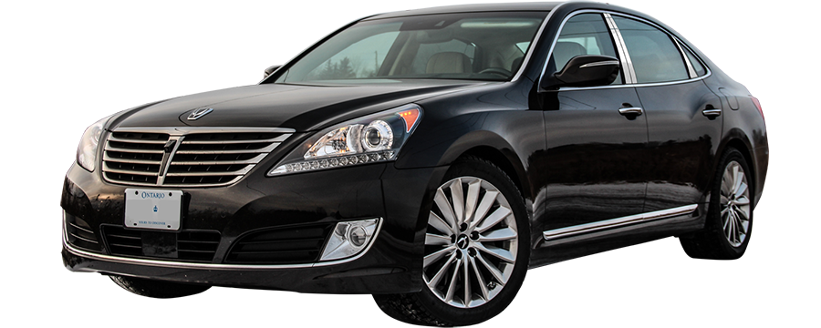 Hyundai Equus Chrome Pillar Post Trim