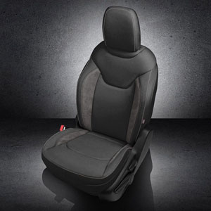 Katzkin Leather replacement seat upholstery for the Jeep Renegade ...