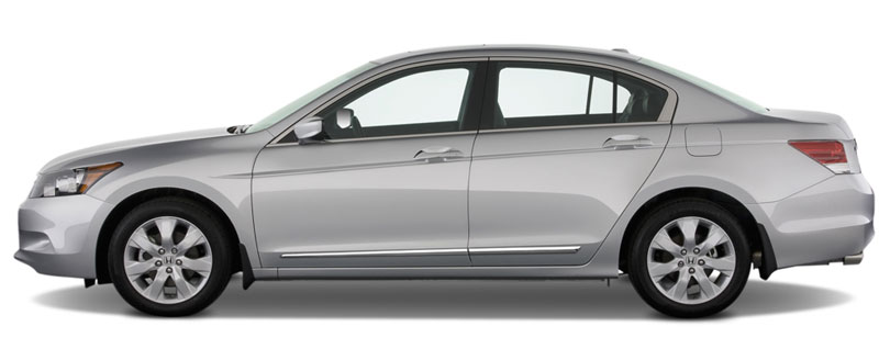 Honda Accord Sedan Chrome Lower Door Moldings